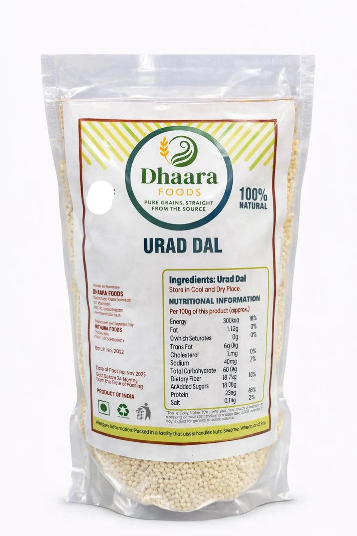 Indian Dals 1kg – Toor, Moong, Masoor, Urad and Chana Dal UK