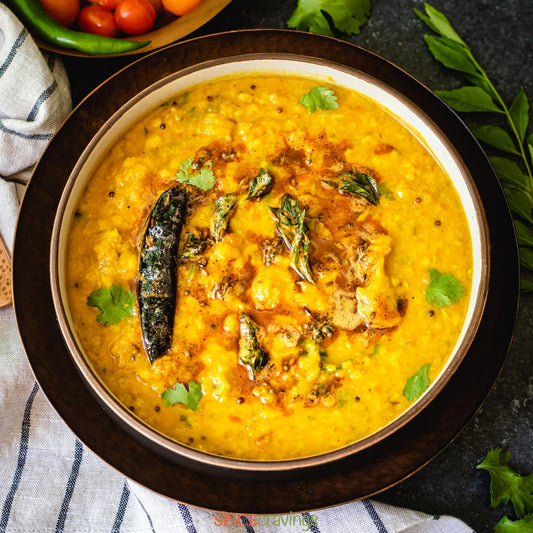 Dal tadka tempered with cumin and chilli — Dhaara Foods