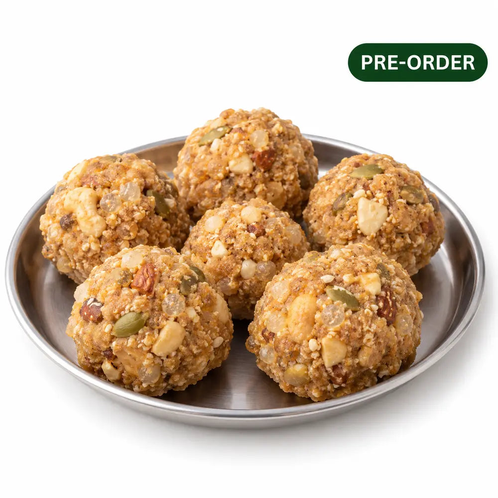 gond laddu homemade snacks