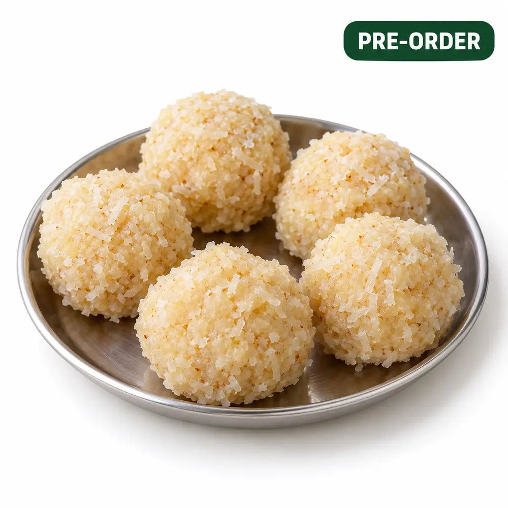 coconut laddu homemade snacks