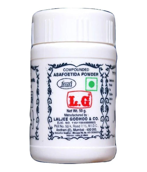 lg asafoetida hing powder 50g pack