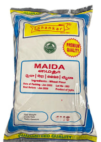 Shankar Maida Flour 1kg refined wheat flour pack