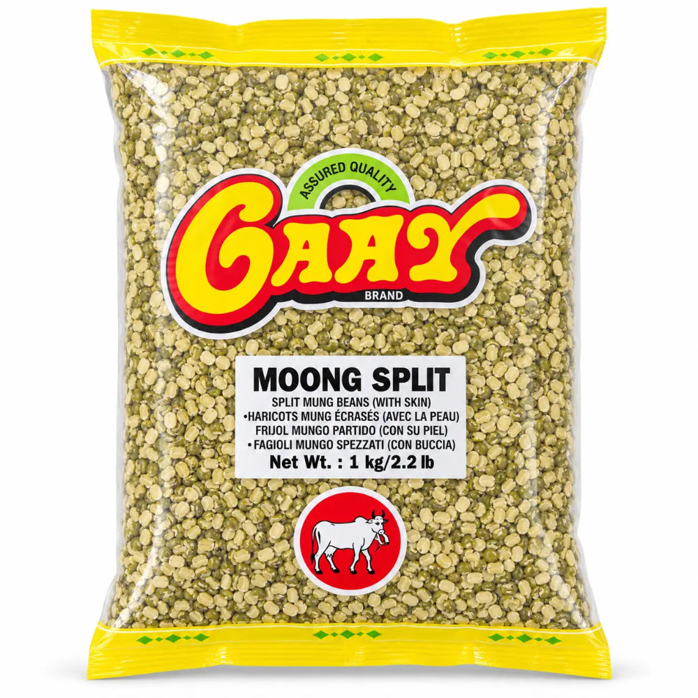 Gaay Moong Split with Skin 1kg pack