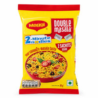 Maggi Double Masala 2-Minute Noodles 95g with two masala sachets