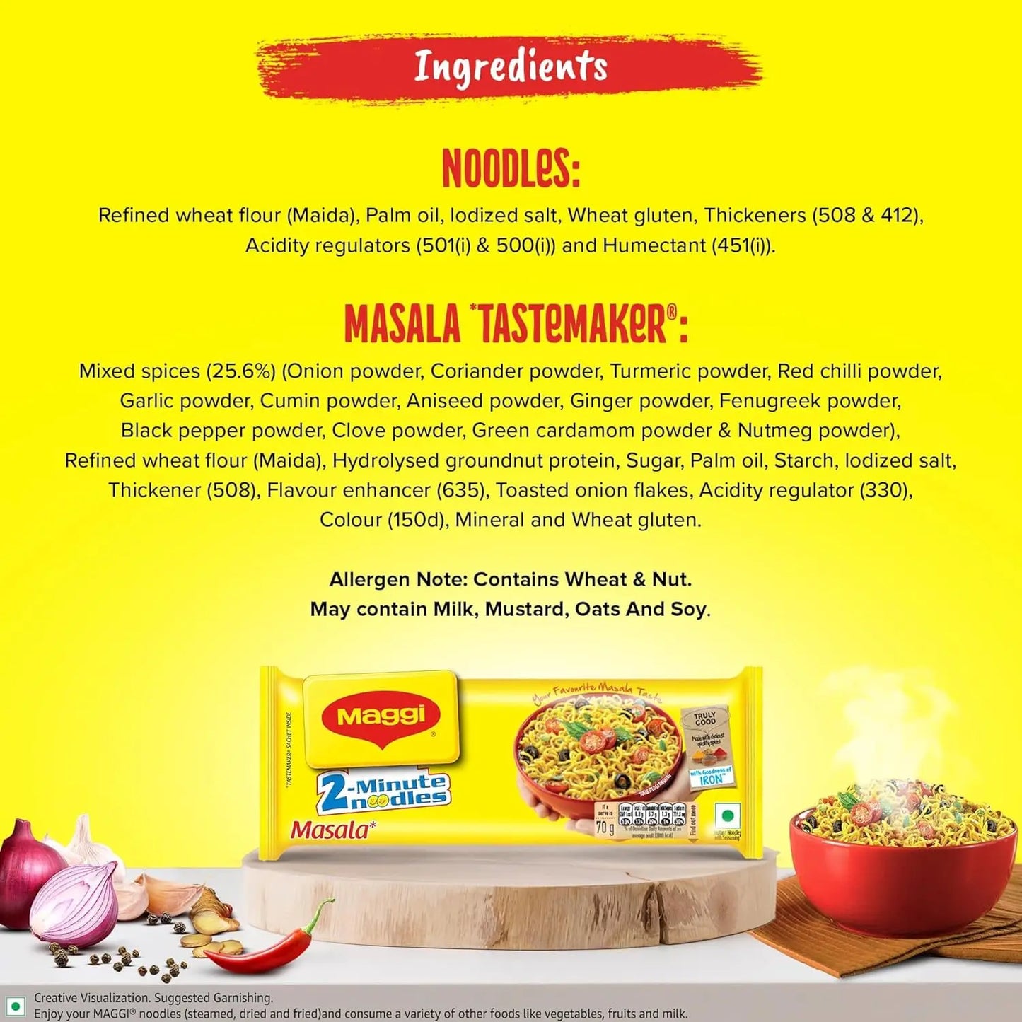 Maggi 2-Minute Masala Noodles – 5 for 99p
