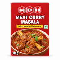 MDH Meat Curry Masala 100g box, front view