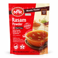 Front of MTR Rasam Powder 200g packet