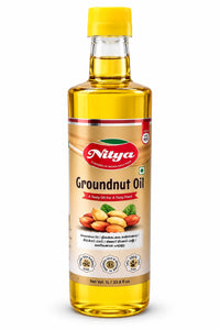 Nitya Groundnut Oil 1L bottle