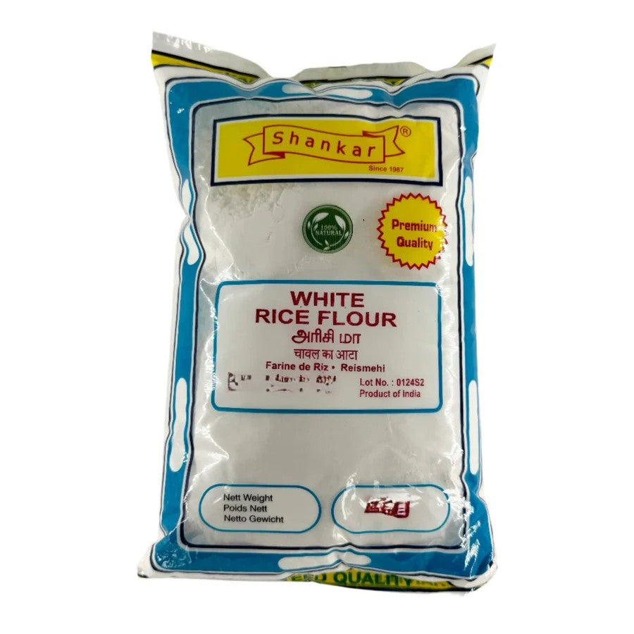 Shankar white rice flour pack – rice flour for Indian snacks and recipes