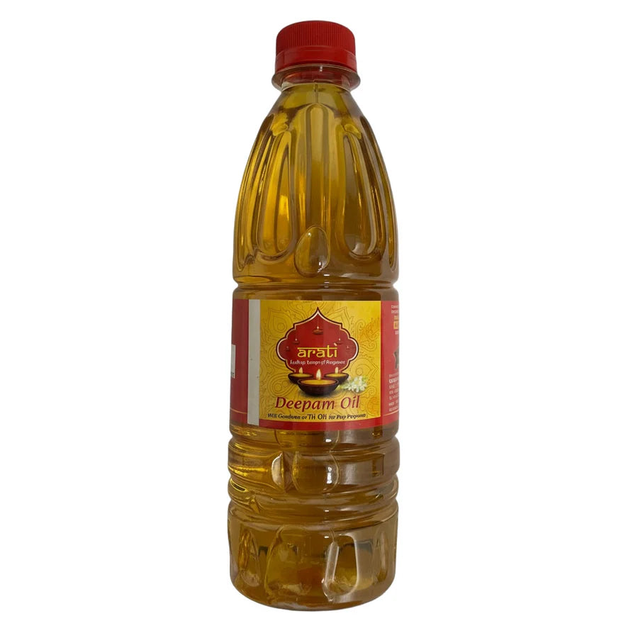Shankar Aarti Deepam Oil 450ml bottle for pooja and diya lighting