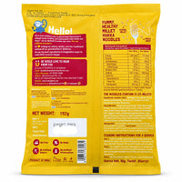 Back of Slurrp Farm Millet Hakka Noodles Classic Masala 192g pack