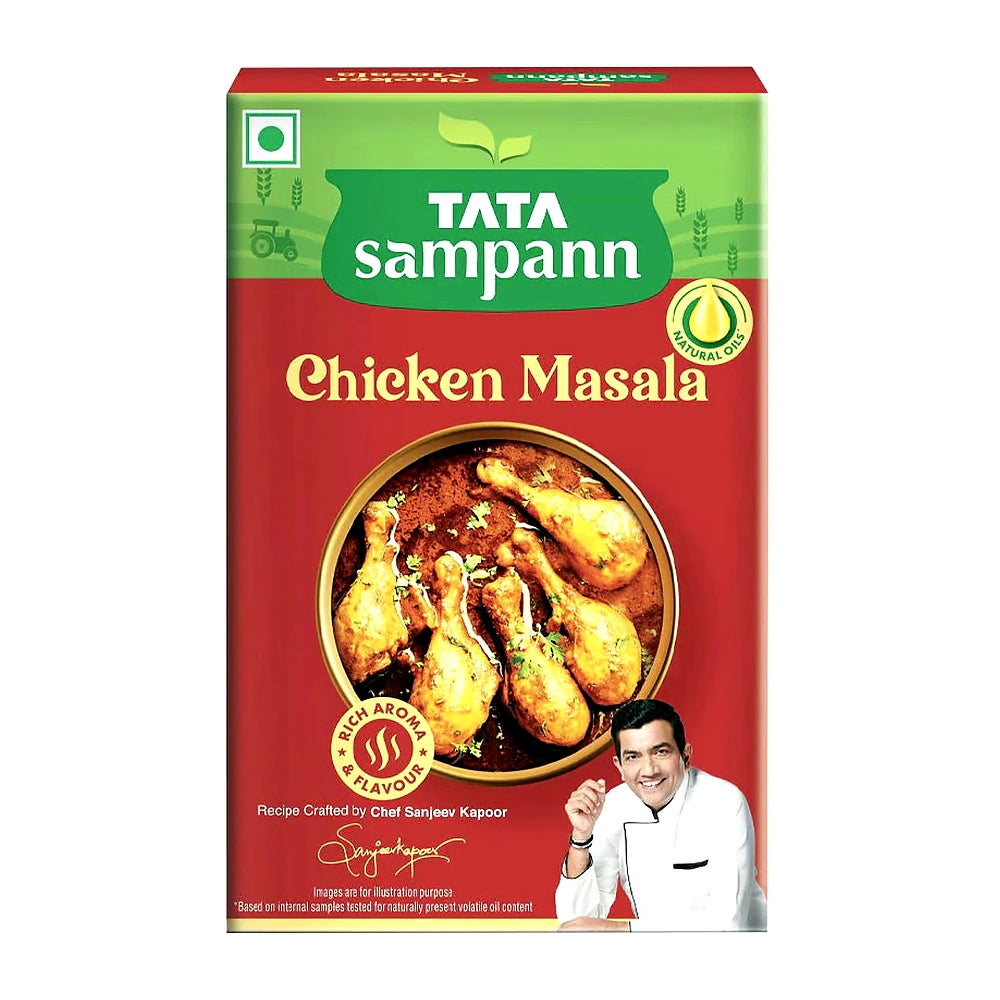 Tata Sampann Chicken Masala 100g Indian spice mix for chicken curry gravy and marinades