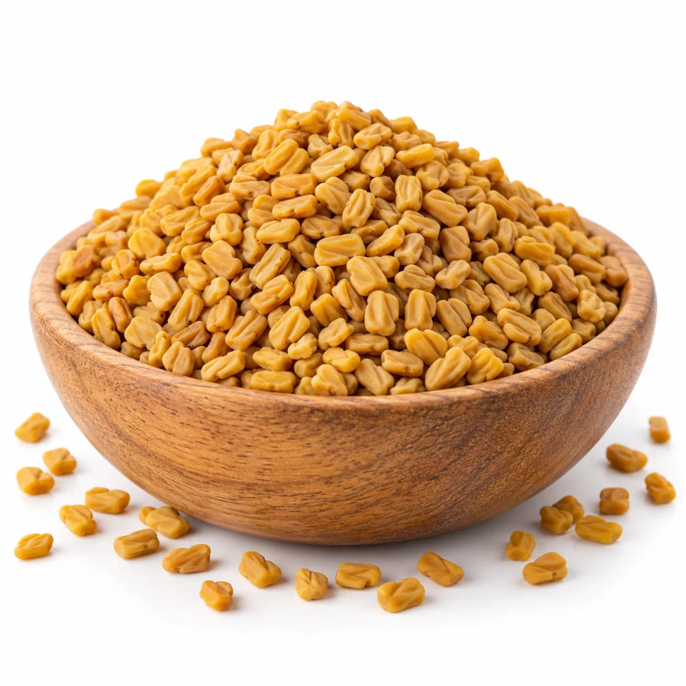 Whole fenugreek seeds (methi)